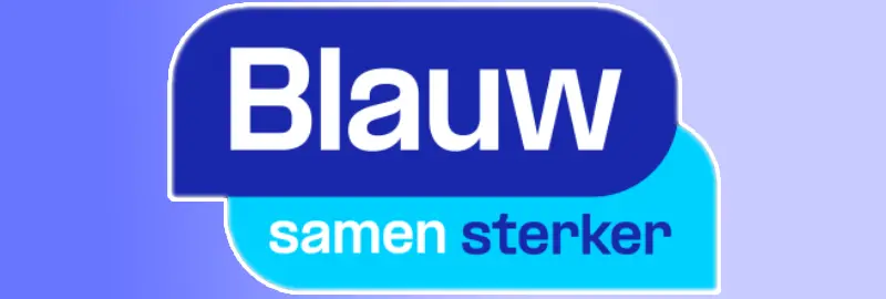 Blauw Samen sterker